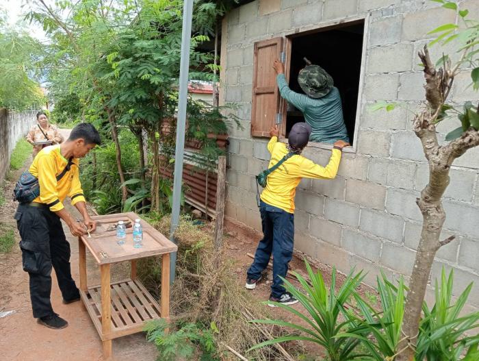 สนับสนุนซ่อมบ้านผู้ยากไร้